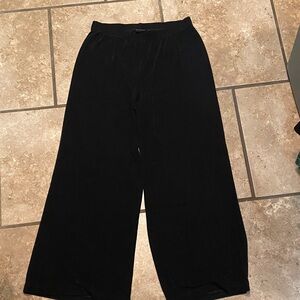 Elegant Black Wide Leg Pants